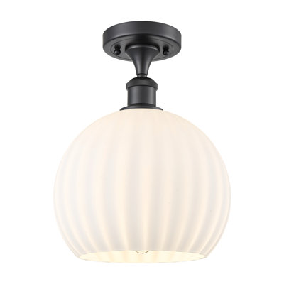 Plafonnier semi-encastré 1 lumière Ballston - Adriao