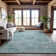 Premium Machine Washable Wayne AMF1102 Damask Rug