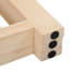 Solid Wood Free Standing Pet Gate