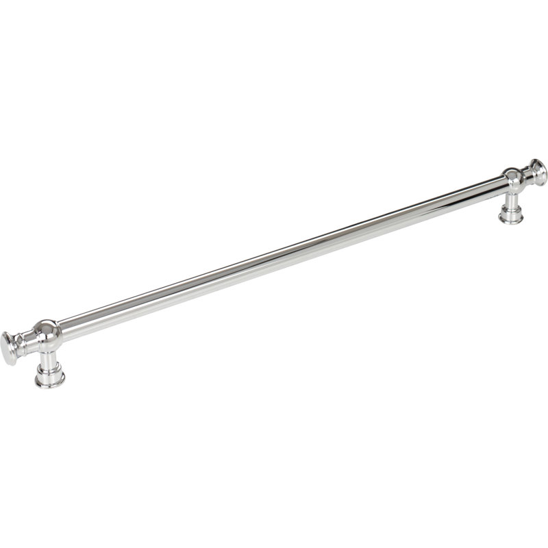 Ormonde Bar Pull, Polished Chrome, 12" Center to Center