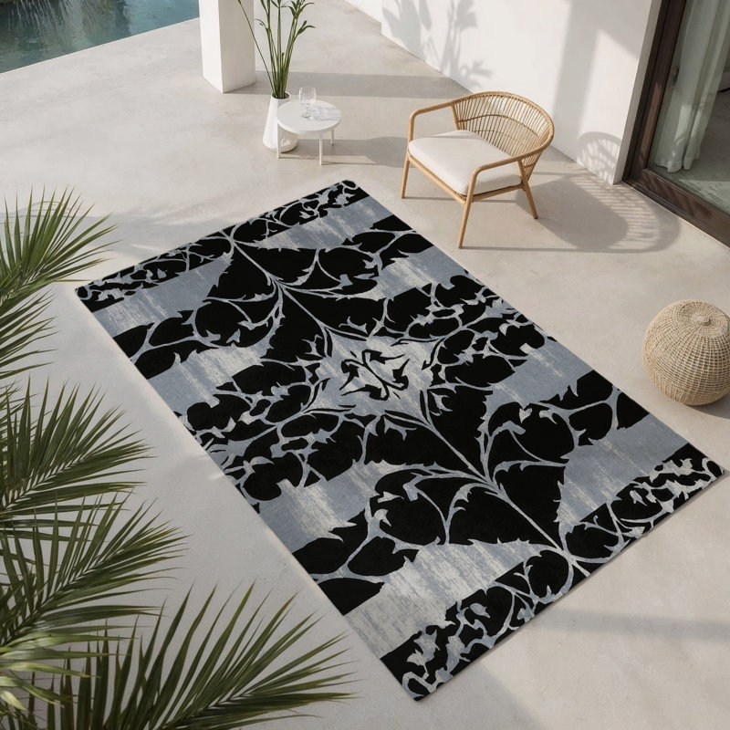 Tapis intérieur et extérieur Shadowvine, Rectangulaire 3 pi x 5 pi