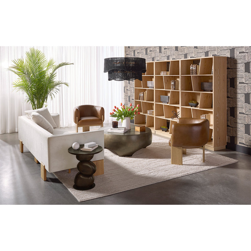 Paplo End Table, Brown