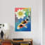 «Koi and White Lotus», reproduction d'art sur toile-73076864-73076865-73076866