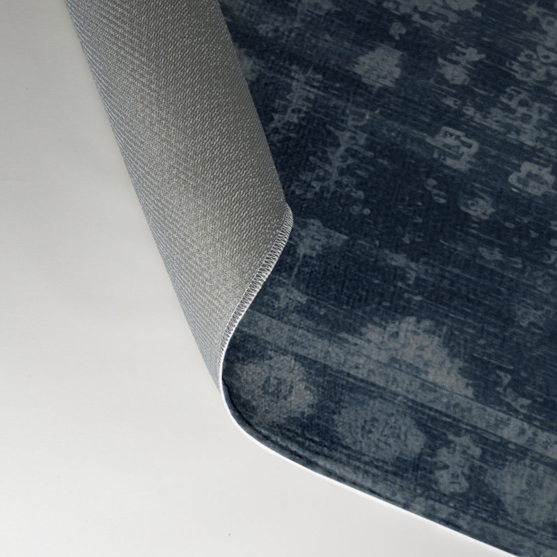 Tapis gris intérieur et extérieur surteint, Rectangle 5 pi x 7 pi