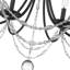 Lustre à six lumières de style chandelle Mbagaya-2057264768