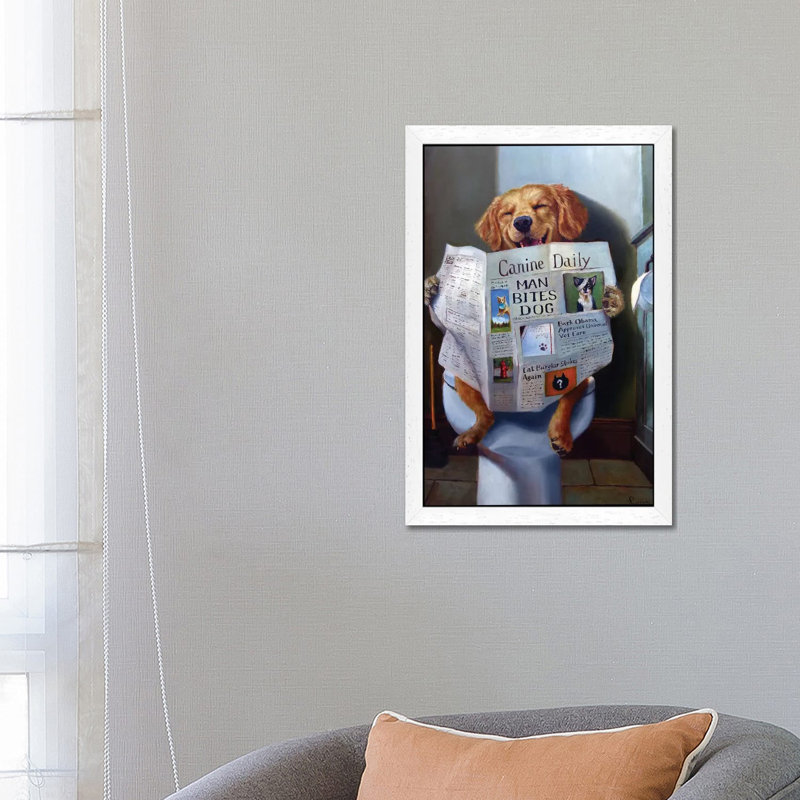 Lucia Heffernan - Wrapped Canvas Print, White Framed Canvas, 66.04 cm H x 45.72 cm W x 1.91 cm D
