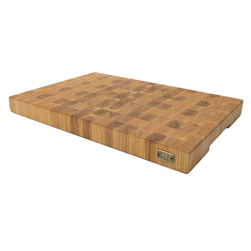 Oak Solid Wood Cutting Board, 12" W x 17" L