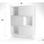 Elmo 140cm H x 110cm W Cube Bookcase