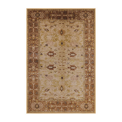 Tapis oriental brun / beige