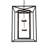 28" Square Kitzi Box Pendant