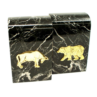 Modern & Contemporary Marble Non-Skid Bookends