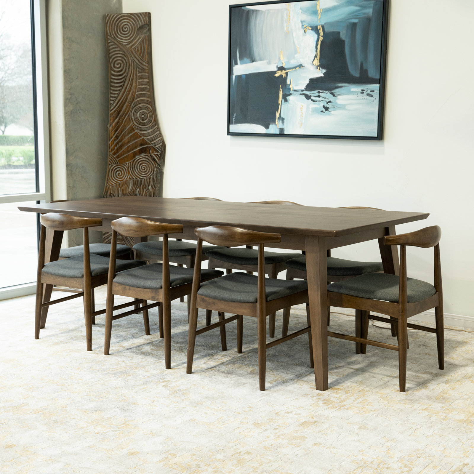 Brimmer 86.6'' Dining Table
