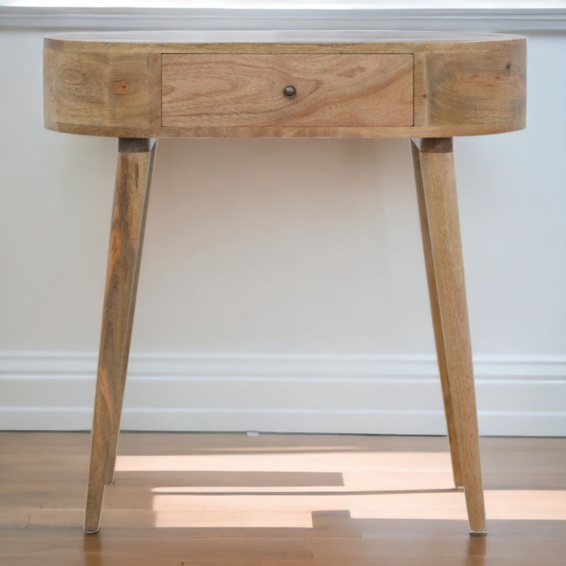 Console en bois massif 31,5 po Carisha