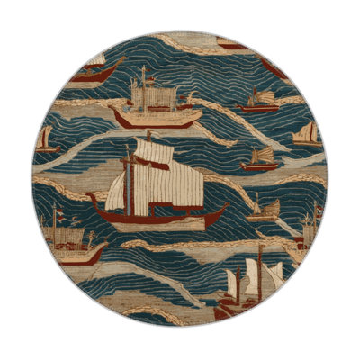 Tapis noir intérieur et extérieur ArtDeco