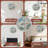Winter-Clock-Reindeer-Blue-Bow