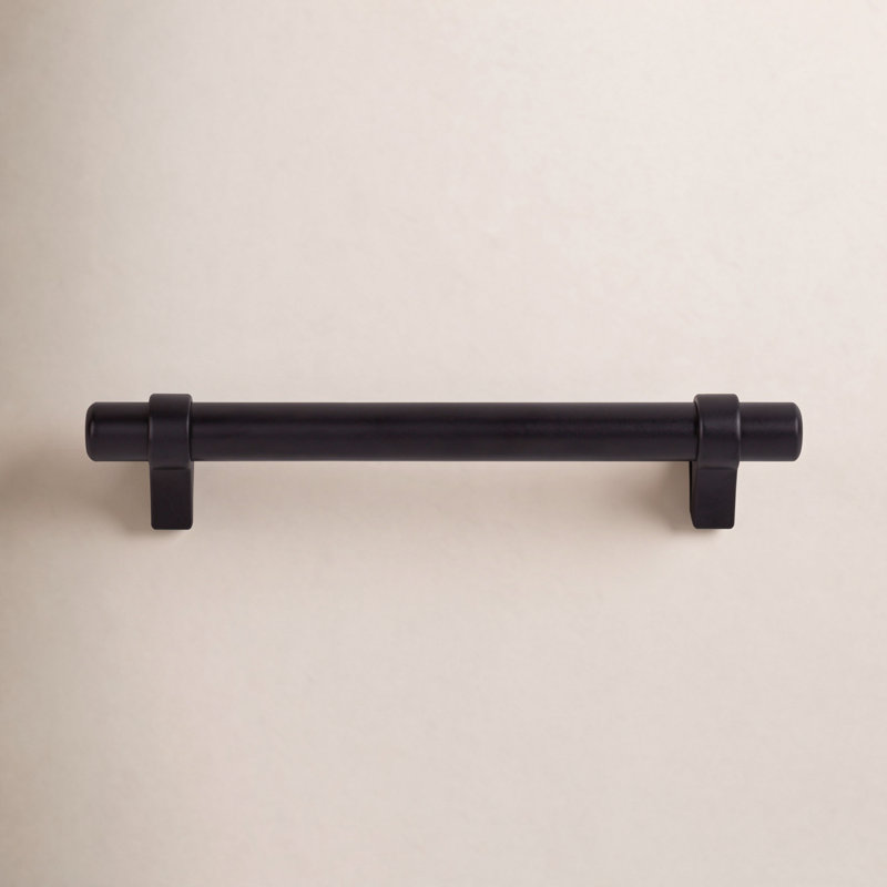 Key Grande 5 1/16" Center-to-Center Bar Pull, Matte Black