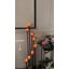 Ensemble de 4 chandeliers noirs à 9 bras pour la décoration intérieure d'Halloween, les mariages, les soupers et les événements formels-1844284850-1845150020