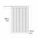 Waffle Weave Fabric Shower Curtain Waterproof