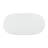 Tov Furniture Elika White Faux Plaster Oval Dining Table-92598131