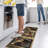 Machine Washable Non-Slip Rubberback Rooster Kitchen Runner Rug