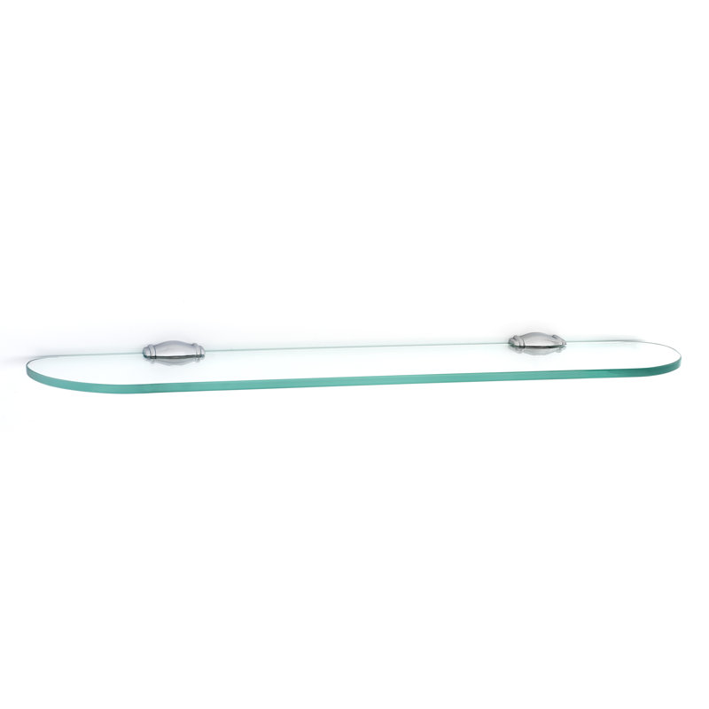 Charlie Bracket Shelf, Polished Chrome