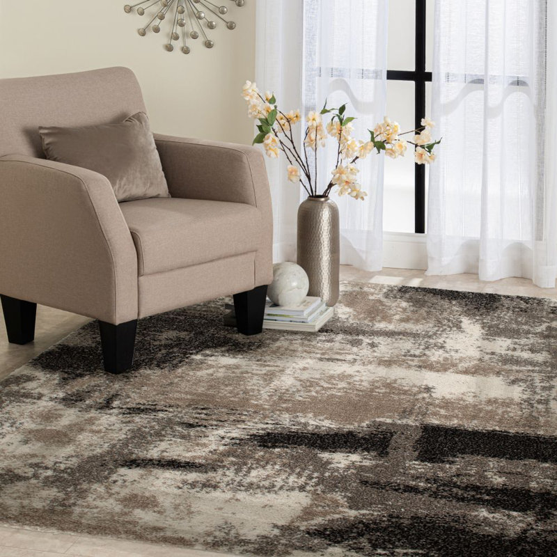 Kinsman Abstract Indoor Rug, Rectangle 5' x 7'3"