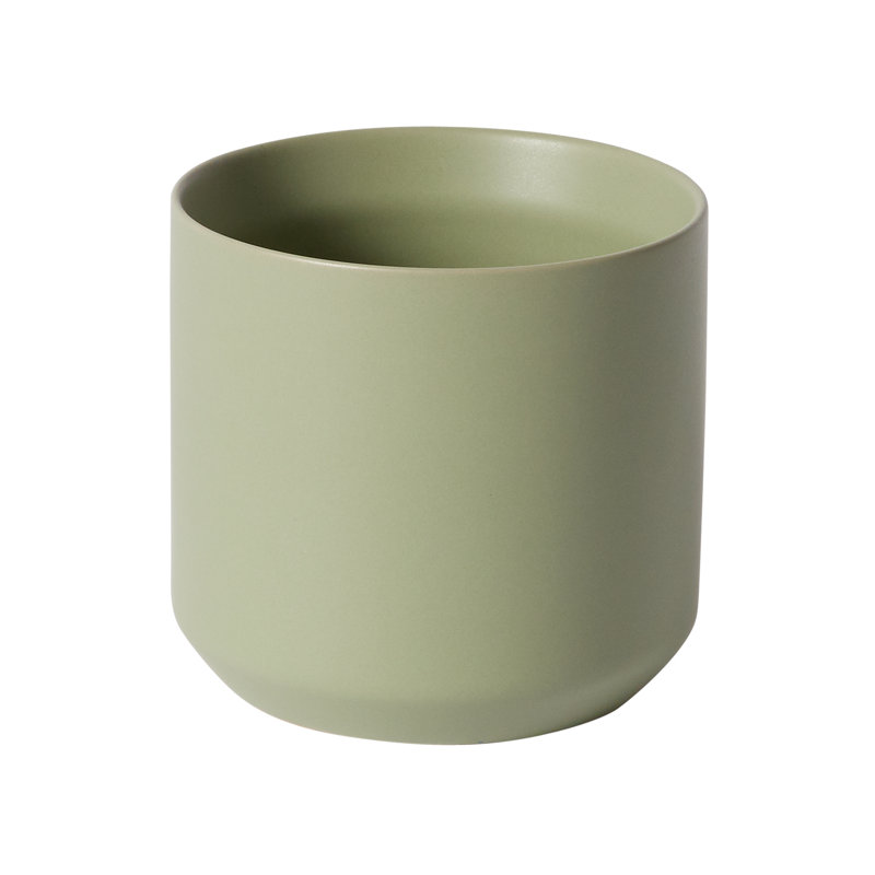 Pot à fleurs en céramique Parsons, Vert, H 2,75 po x l 3,25 po x P 3,25 po