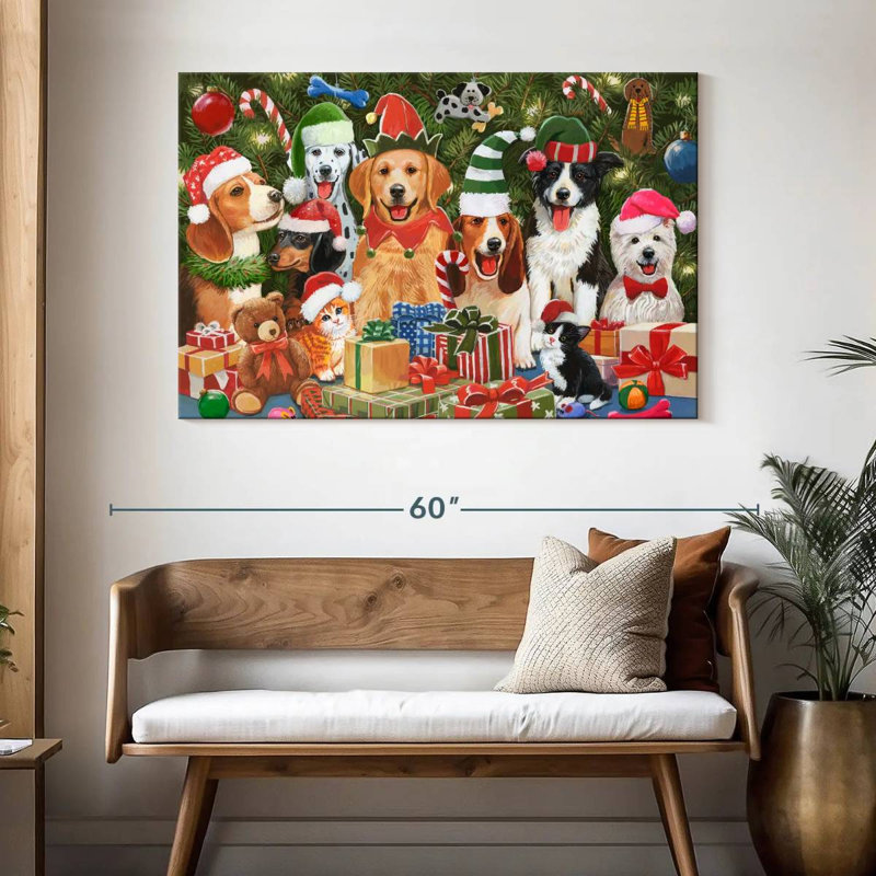 Noël de Lelend Baxter, H 32 po x l 48 po