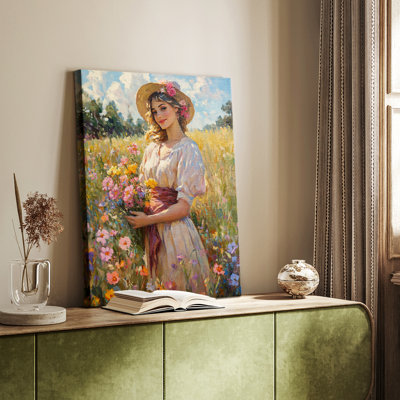 WOMEN Series CCXC  -Premium Gallery Wrapped Canvas -Ready to Hang