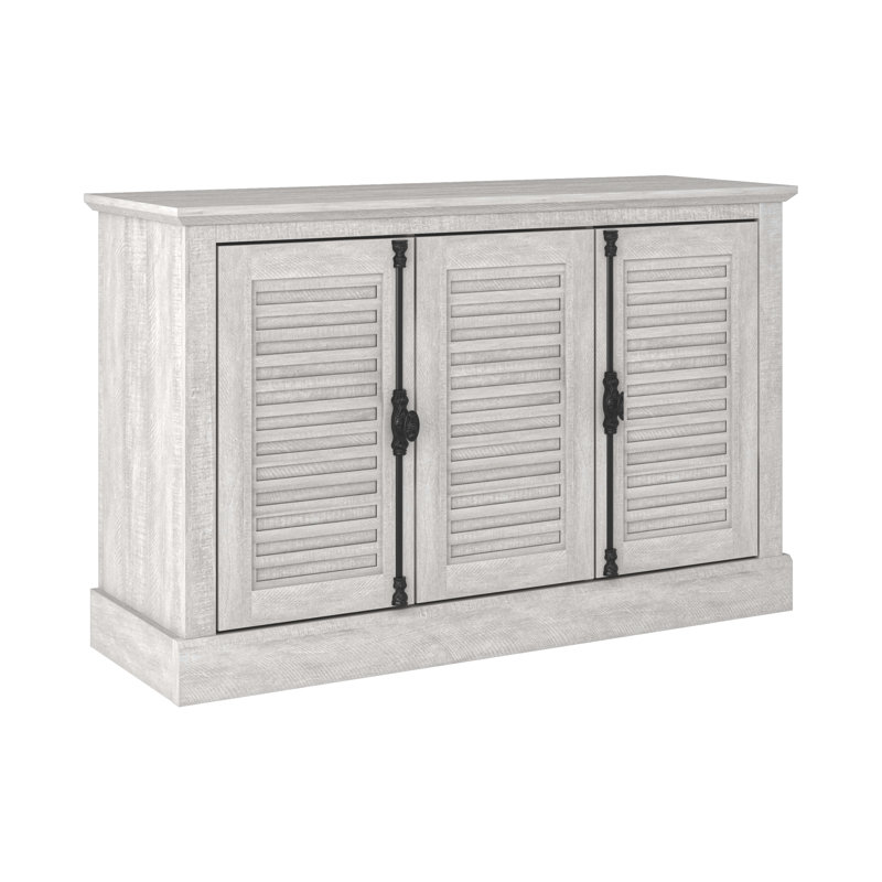 Malyha Louvered 3 Door Wide Sideboard