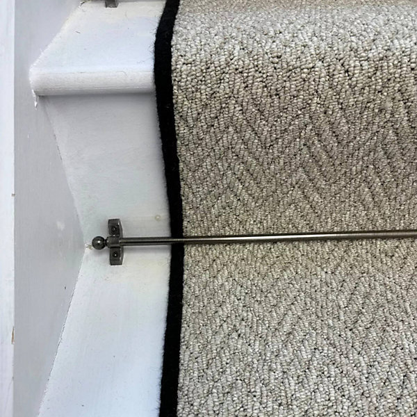 Stair Runner cm Chevron Looped / Hooked Area Rug, Stair Runner 55 x 700 cm