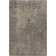Tapis en laine et viscose à motif abstrait camouflage Knightsville
