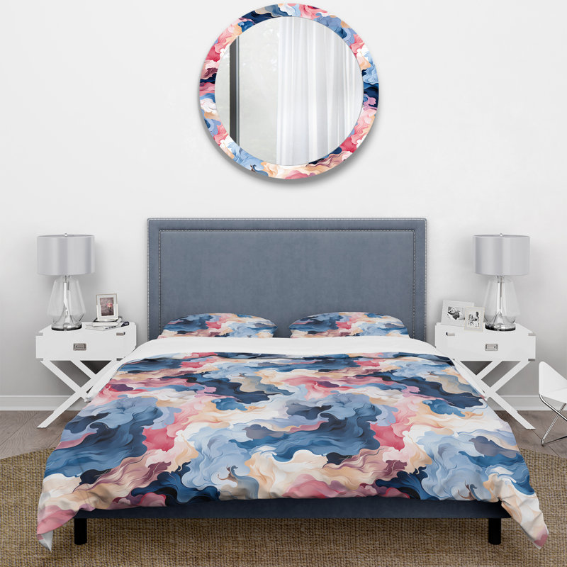 Ethereal Whispers - Ensemble de housse de couette camouflage - Polyester en microfibre