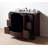 40'' Single Bathroom Vanity with Granite Top