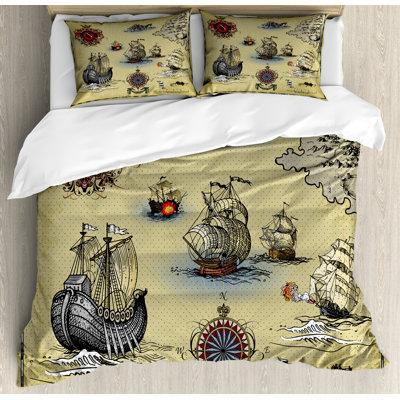 Jarrod 260 TC Duvet Cover Set