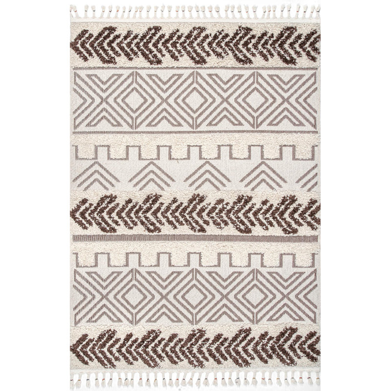 Terri Southwestern Indoor Rug, Rectangle 6' 7" x 9' 2"