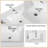 Floating Bathroom Storage Cabinet with Stone Resin Countertop-1433560990