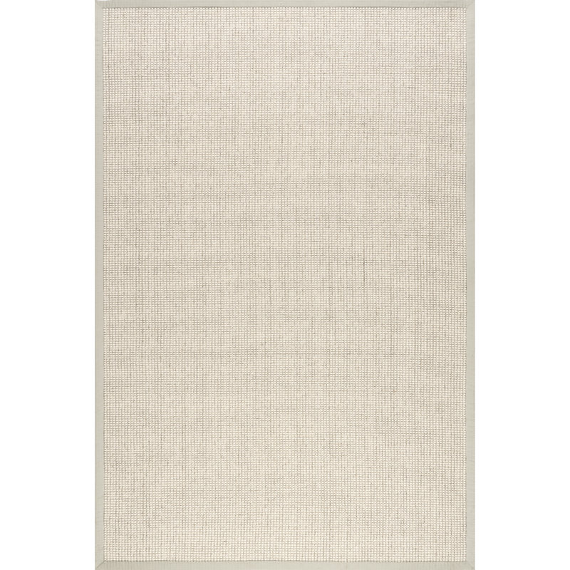 Monica Geometric Wool Area Rug, Runner 30" x 96"