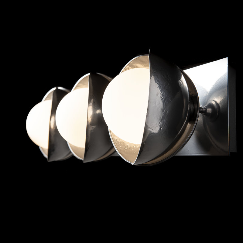 Brooklyn 3 - Light Dimmable Bath Bar, Sterling, Sterling