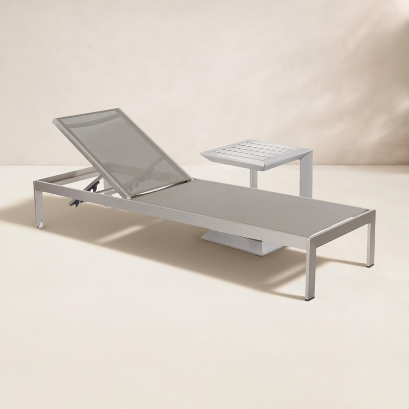Harleen Outdoor Chaise Lounge