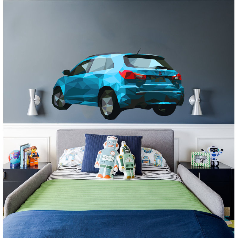 Sports Wall Decal, 46" H x 82" W