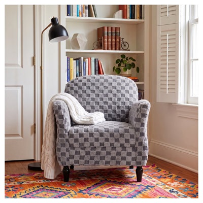 Fauteuil d'appoint Checker