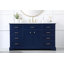 Ensemble de meuble-lavabo simple 60 po Hermes-654709550