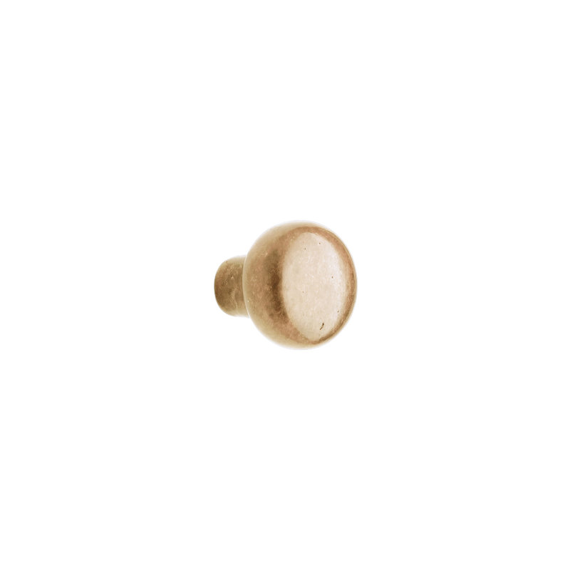 Bronze Mushroom Knob, Silicon Bronze Light