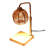 Linen  Ball Melt Candle Lamp Dimmable Timed Night Light -Free-137458182