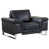 Charcoal Leather Match