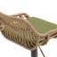 Tabourets de bar pivotants de style moderne (ensemble de 2) chaises à hauteur de comptoir réglable avec repose-pieds-1978923905