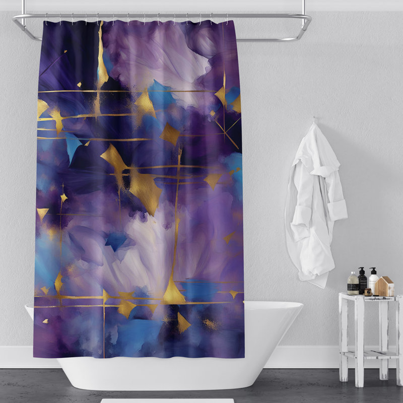Rideau de douche Sawana, H 93 po x l 70 po