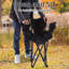 Chaise de camping portable pliante, paquet de 1-470925740