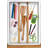 Adjustable 2 Piece Drawer Organizer Set